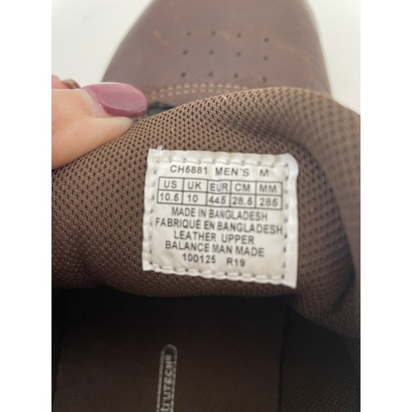 Rockport XCS Shoes Men's Size 10.5 M Casual Brown Leather Lace Up Low Top - Picture 9 of 11